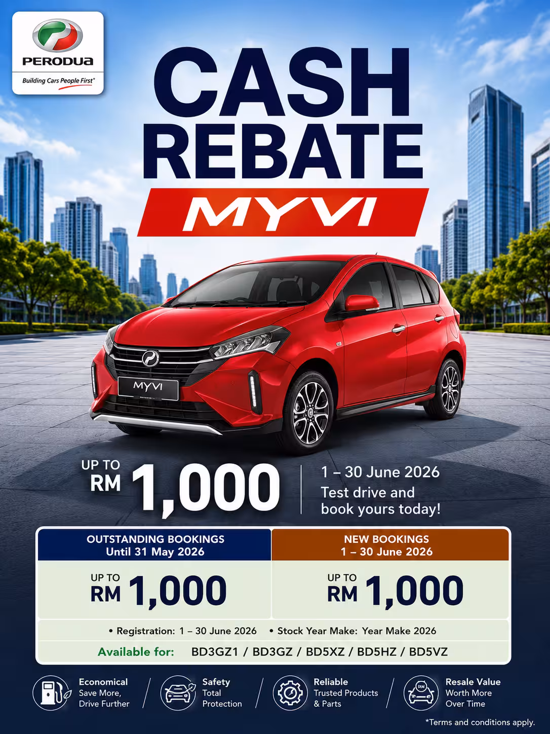 Myvi promo Perodua
